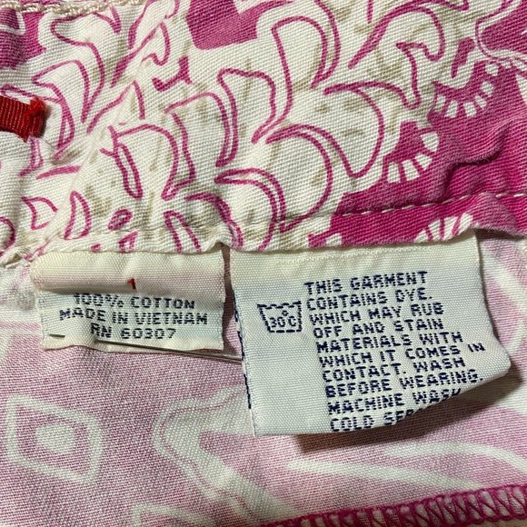 Union Bay Jeans Floral Shorts Size 1 Pink Cream - Picture 10 of 10